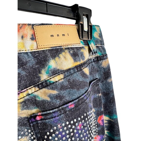 MNML Multicolor Tie-Dye Straight Jeans - Picture 11 of 16